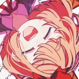 Sayori laughing
